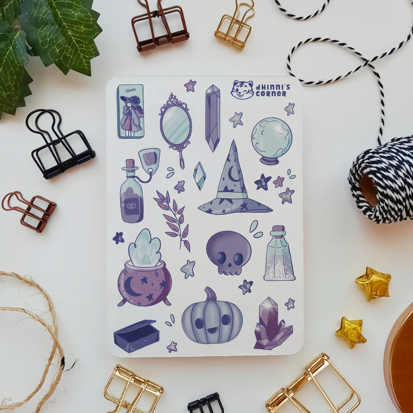 Midnight Magic Sticker Sheet