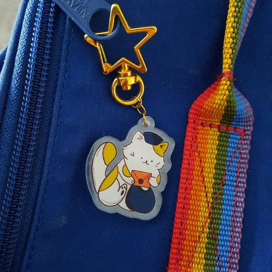 Mail Cat Keychain