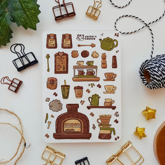 Morning Brew Sticker Sheet