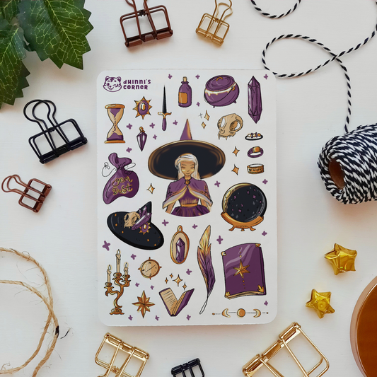 Arcane Witchcraft Sticker Sheet