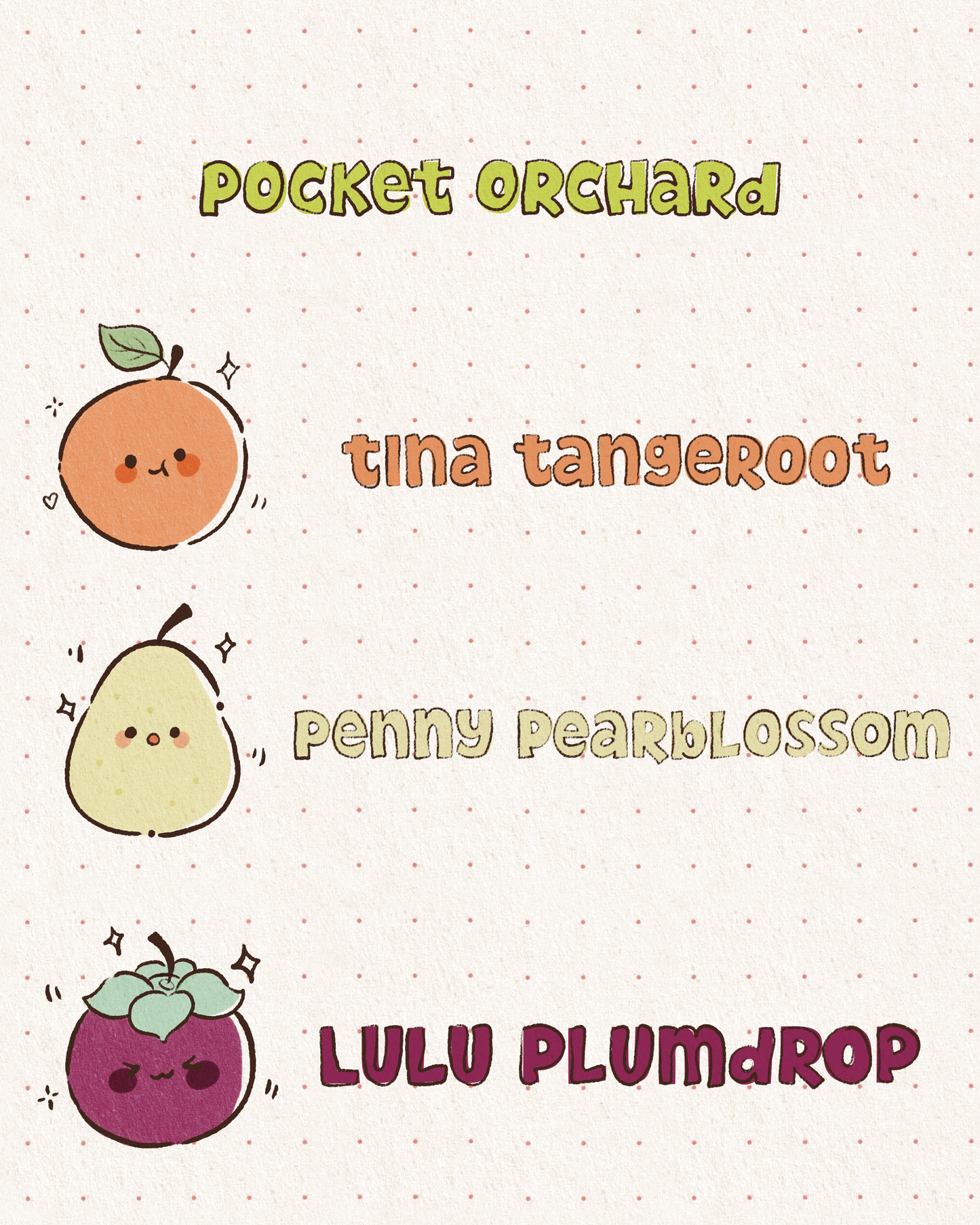 Pocket Orchard Blind Box