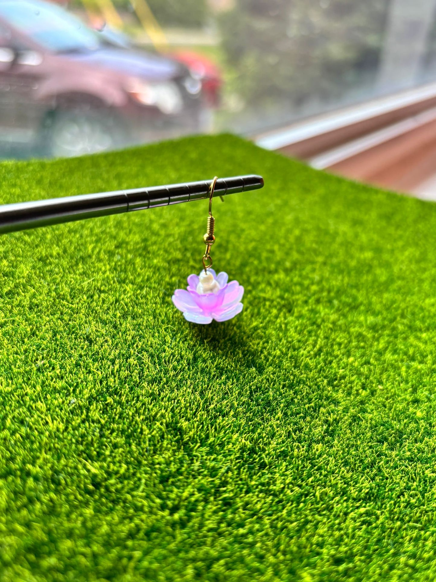 Lotus Drop Earrings (Pre-Order)