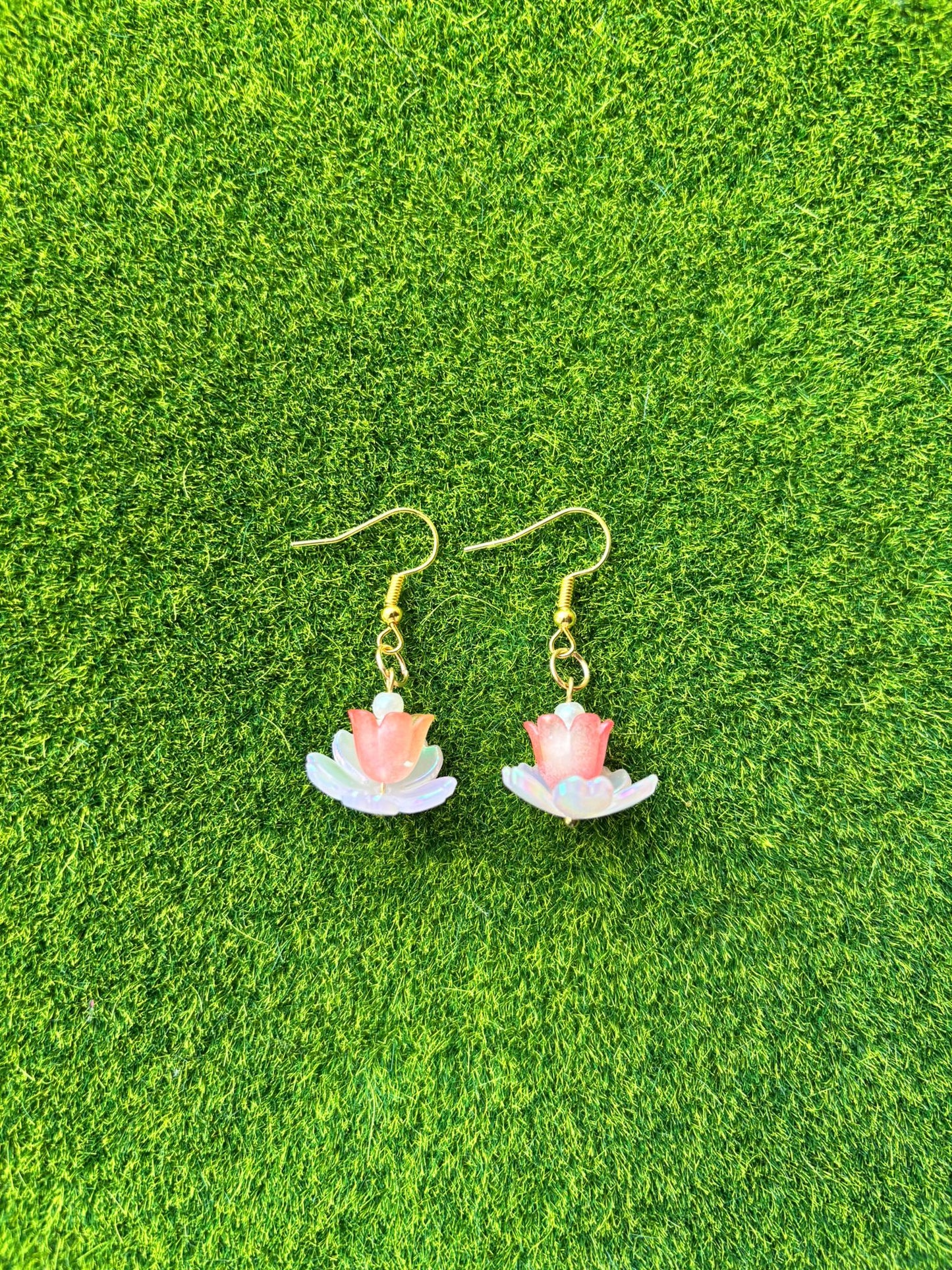 Lotus Drop Earrings (Pre-Order)