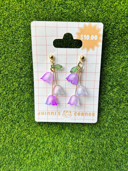 Bellbloom Dangle Studs (Pre-Order)